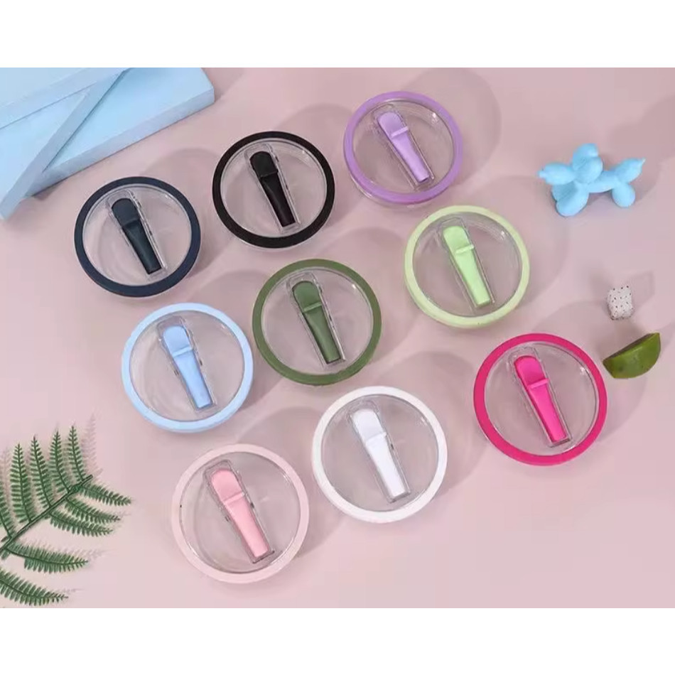 Tampa Copo Termico 1200ml com canudo Flip para Dri