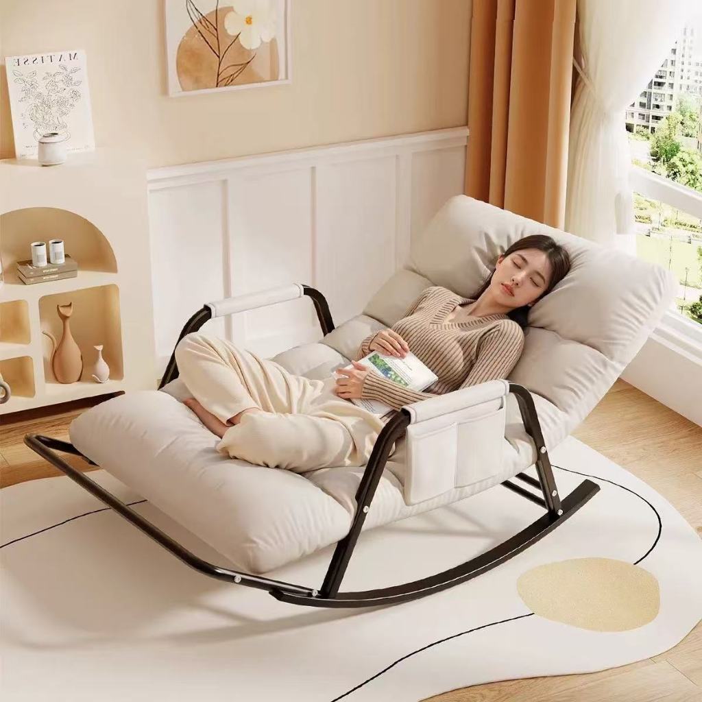 cadeira de balanço dupla para casa lounge sofá c