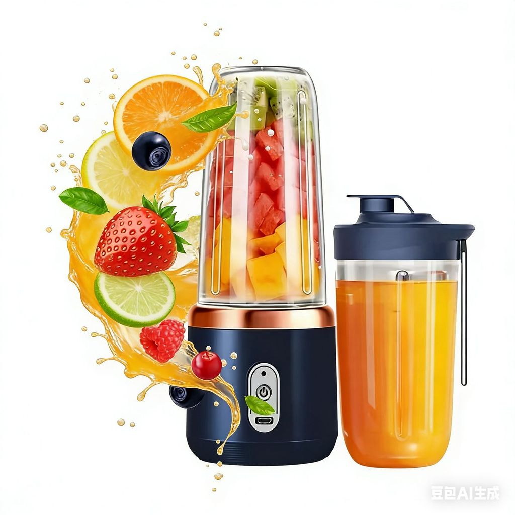 Mini Liquidificador Espremedor Portátil Elétrico