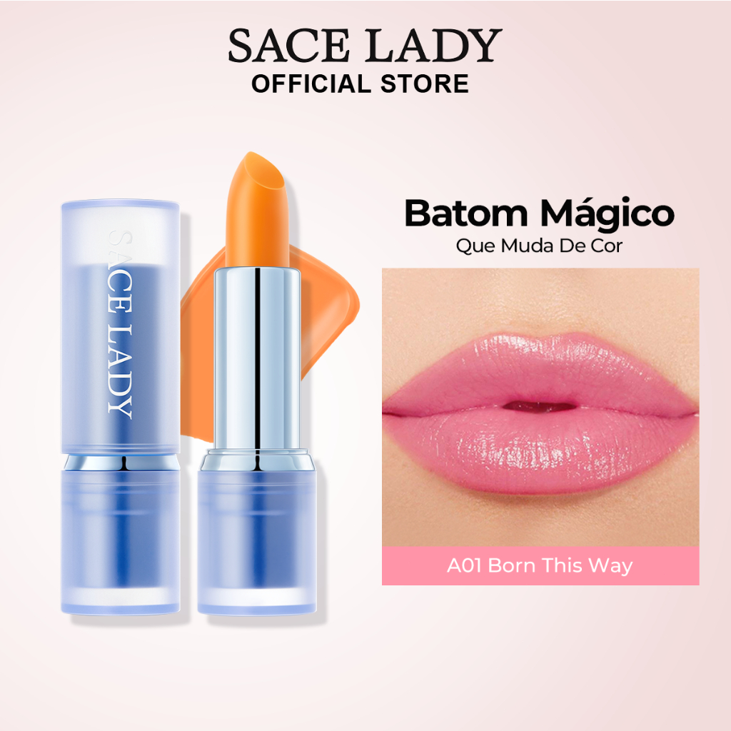 SACE LADY Batom Mágico hidratante labial de longa