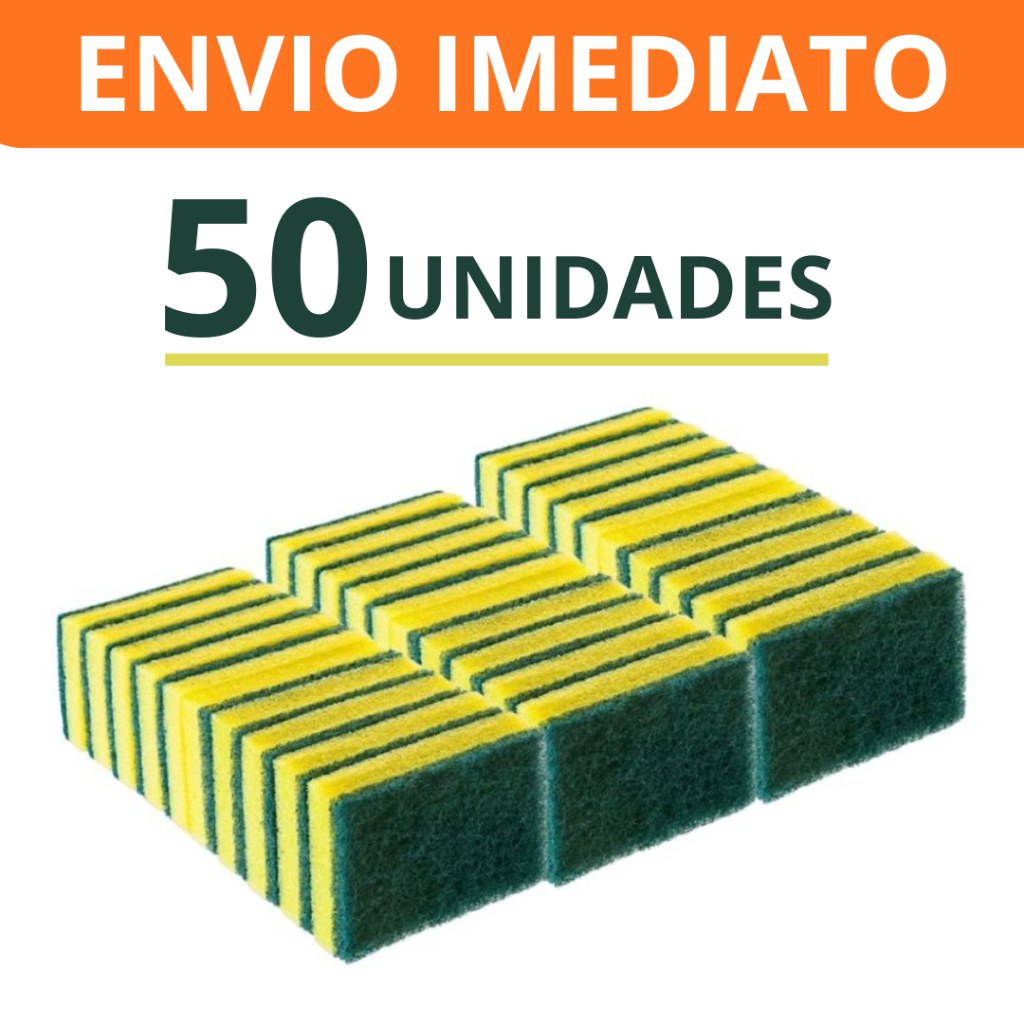 Kit Esponja Bucha de Lavar Louça Multiuso Para Li