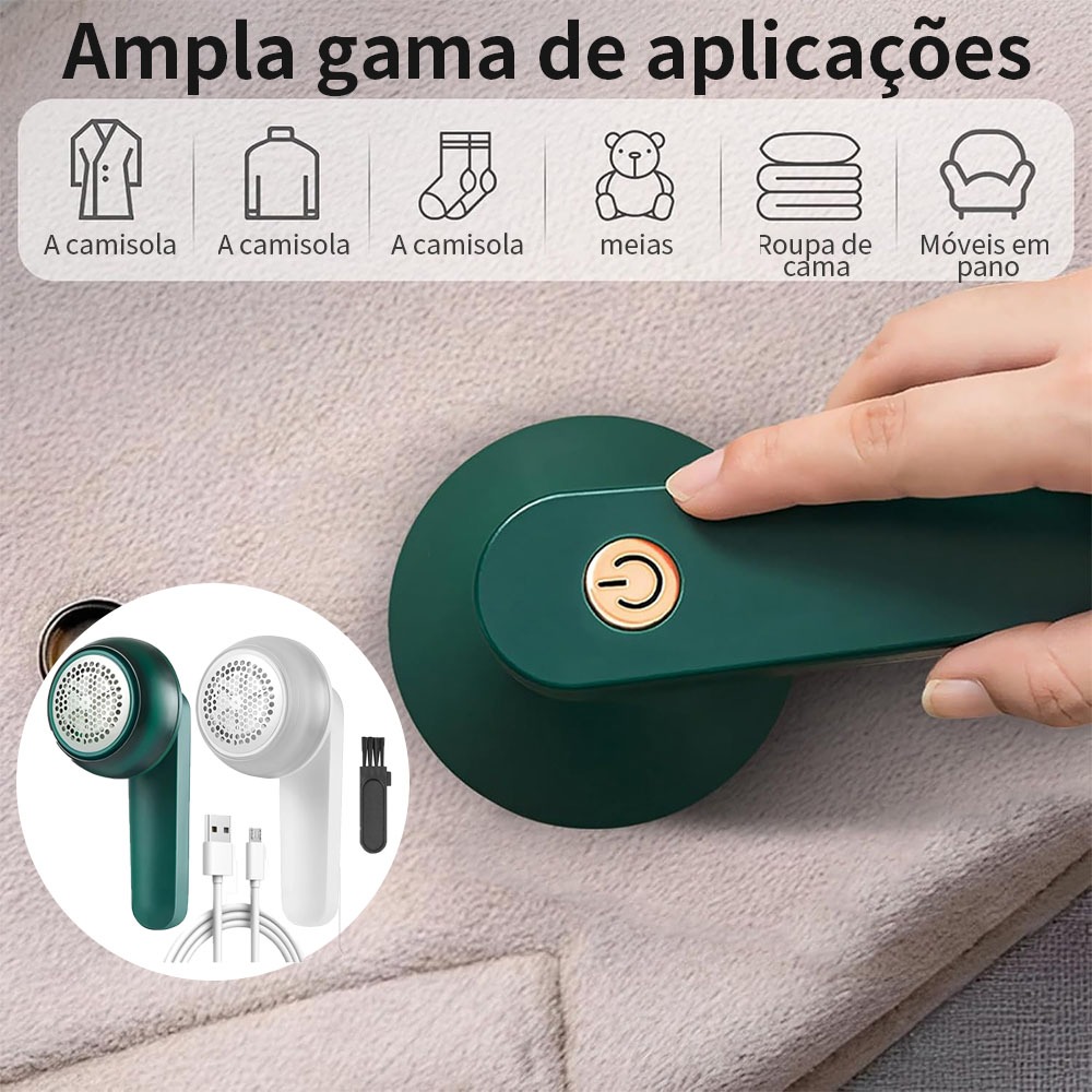 Papa Bolinhas Eletrico Tira Pelos de Roupas Remove