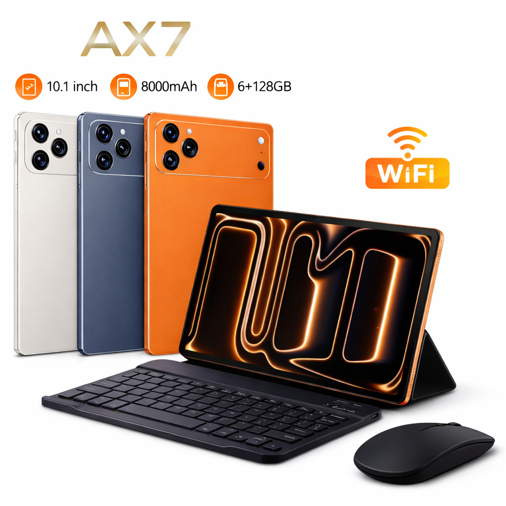 Tablet 10.1 Android 6GB RAM 128GB ROM 8000mAh Tela