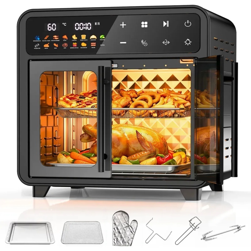 127V Fritadeira Air Fryer Forno Elétrica Oven 25L