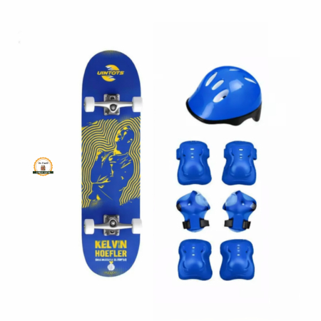 Skate Kelvin Hoefler Infanto Juvenil+ Kit Proteç�