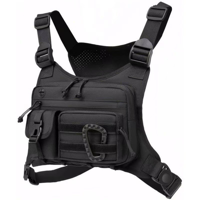 Colete Corrida Impermeável Bolsa Peito Antirroubo