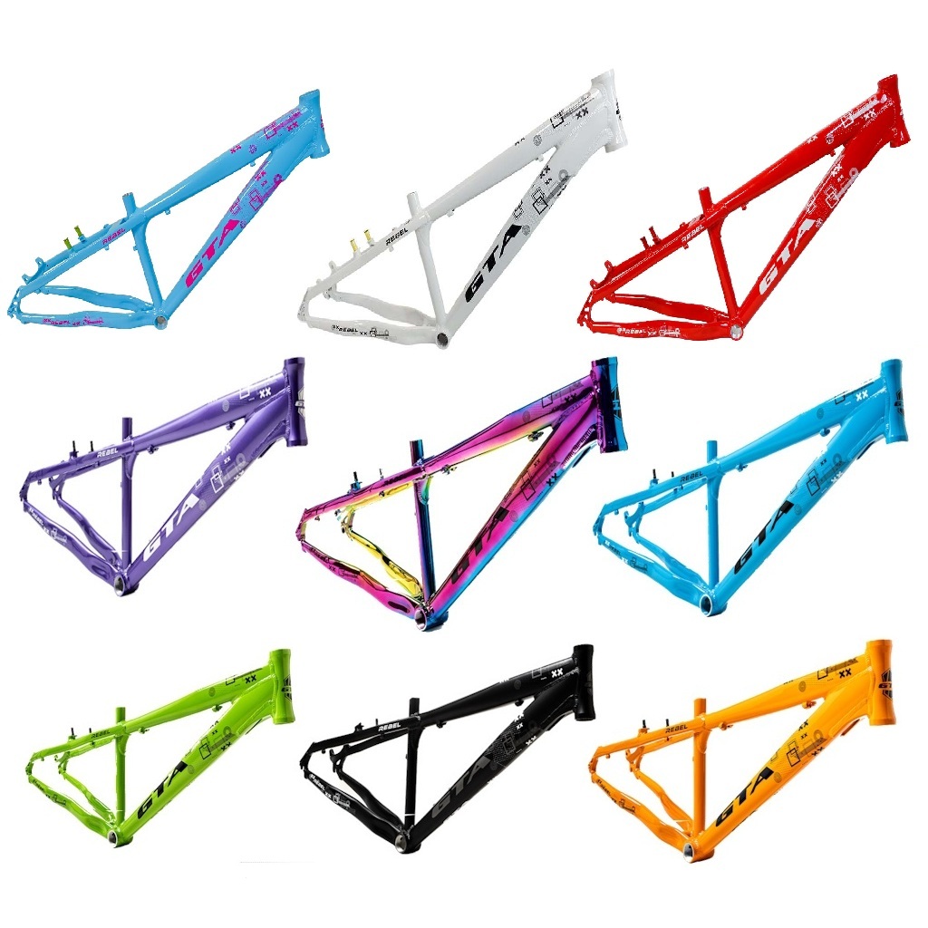 Kit Quadro 26 GTA Rebel Freeride Bike Grau Alumín