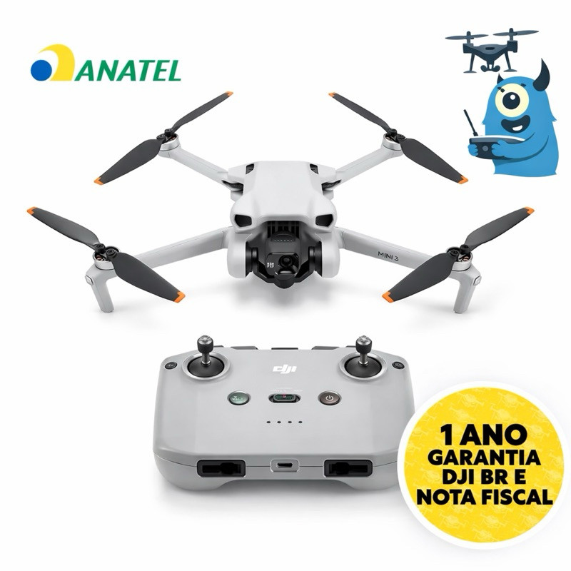 DJI Mini 3 Standard Drone | Produto Novo Lacrado |