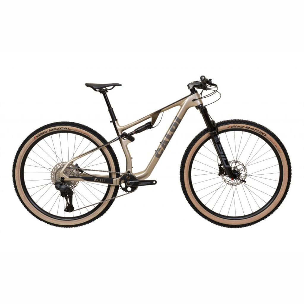 Bicicleta Mtb 29 Caloi Elite Carbon FS Racing Full