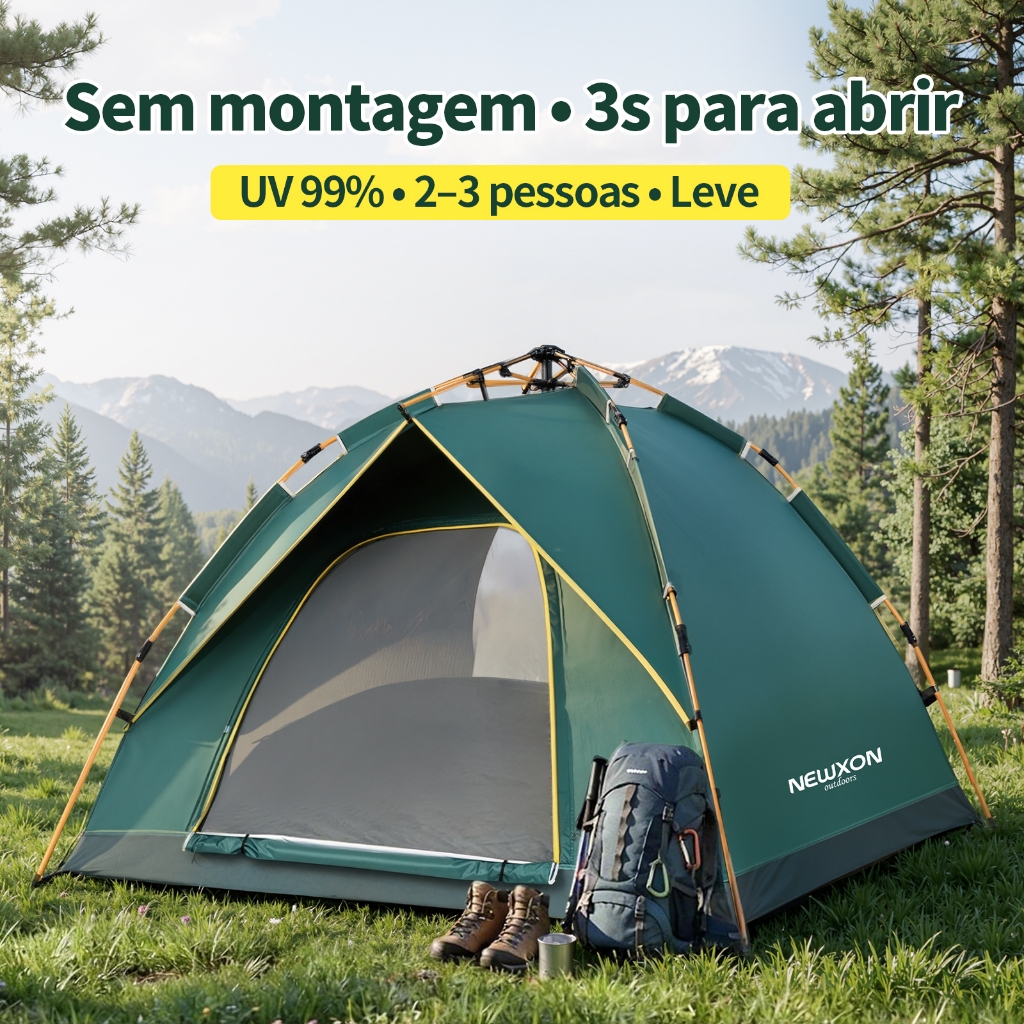 NEWXON Barraca de Acampamento a Prova dágua,Barra