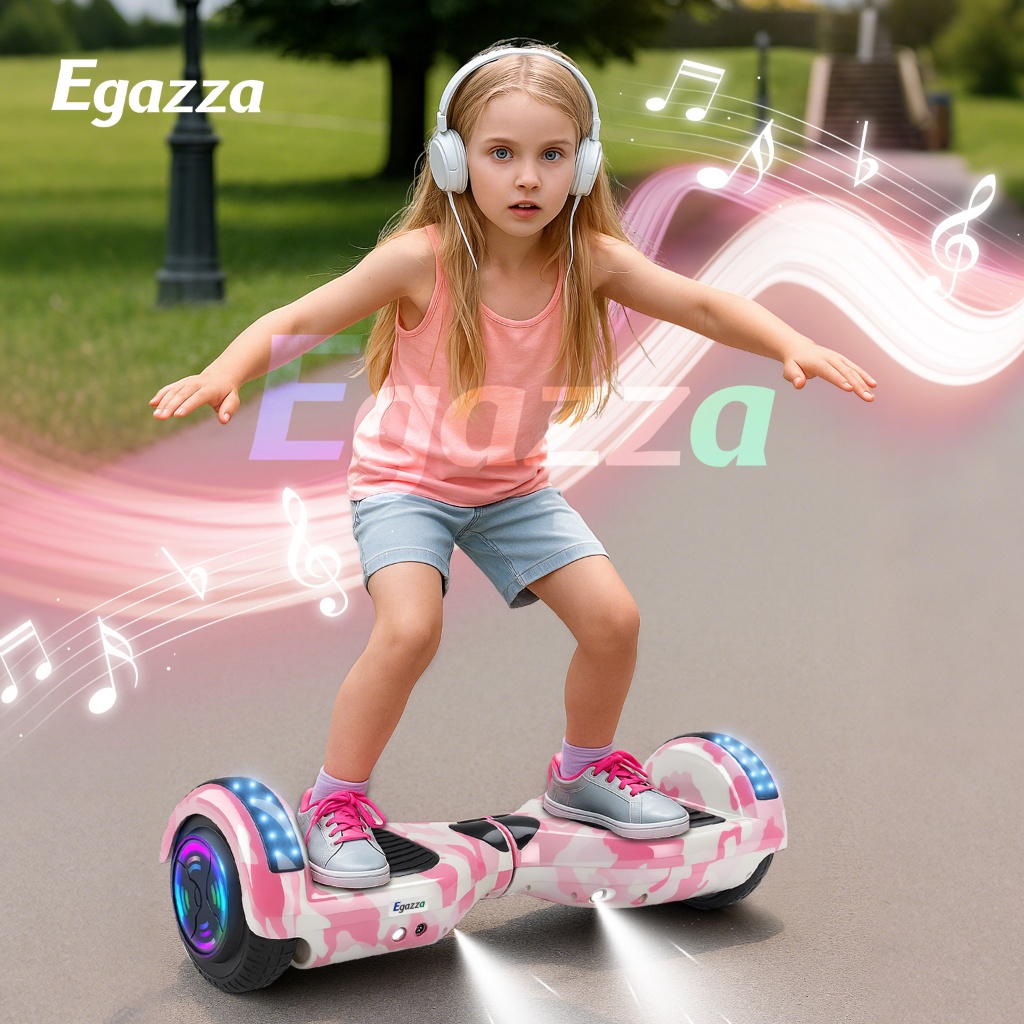 Hoverboard Infantil 6.5- Skate Elétrico com Luz L