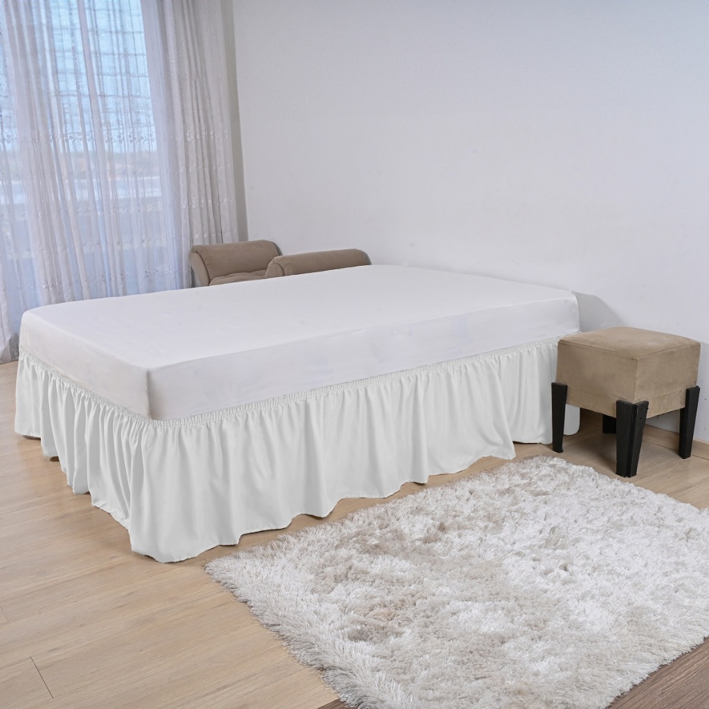 Saia Box Queen Elasticada- Varias Cores