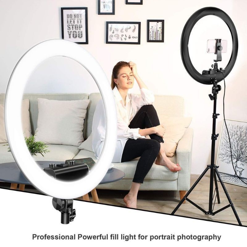 Ring Light Led Iluminador 26cm 10 Polegadas Comple