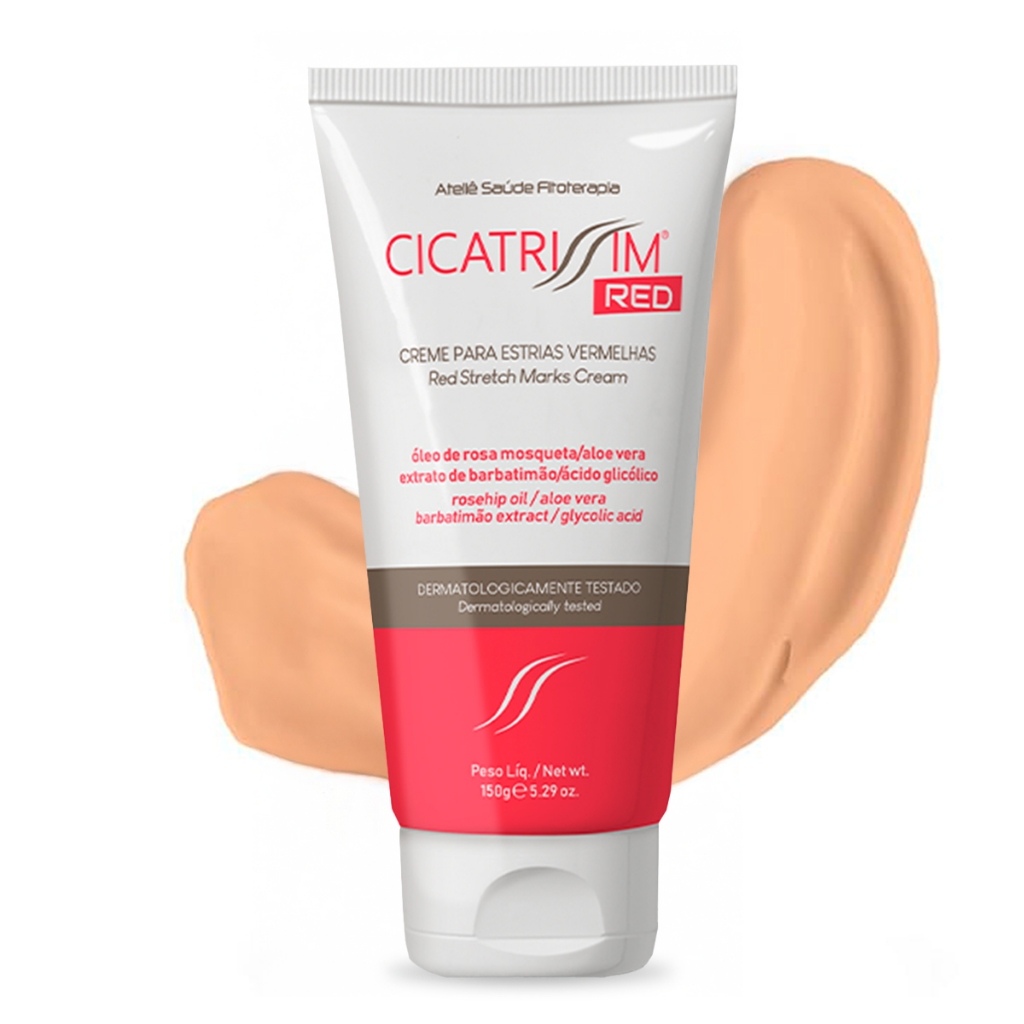 Cicatrissim Red Creme para Estrias Vermelhas, Roxa