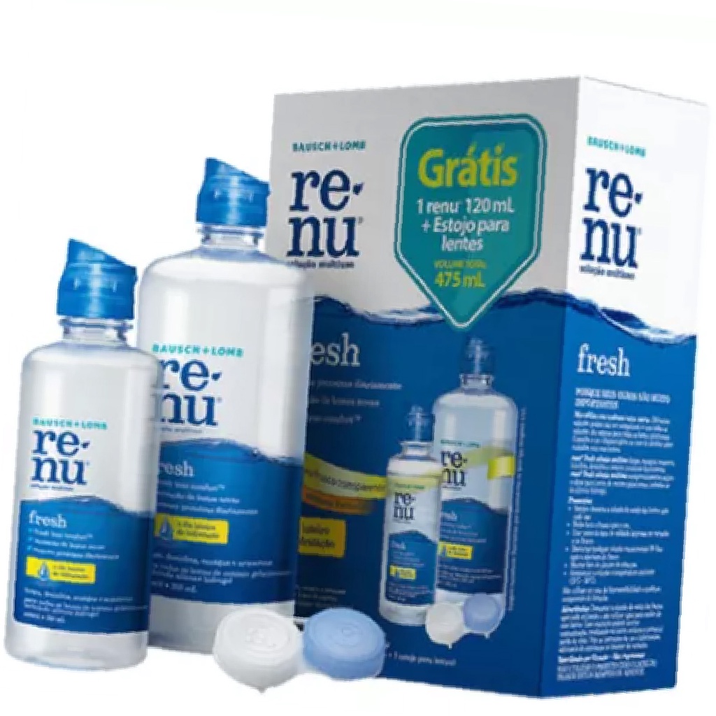 Renu Fresh 355 + 120 Ml – Solução Multiuso