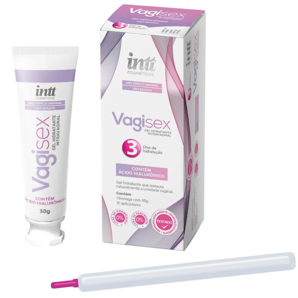 Gel Hidratante Intravaginal Vagisex Com Acido Hial
