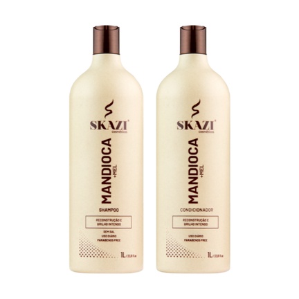Kit Tratamento Capilar Skazi Shampoo E Condicionad