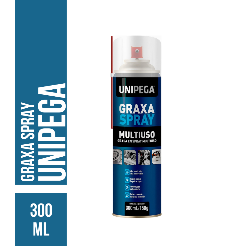 Graxa Spray Alta Performance 310ml  Proteção e L