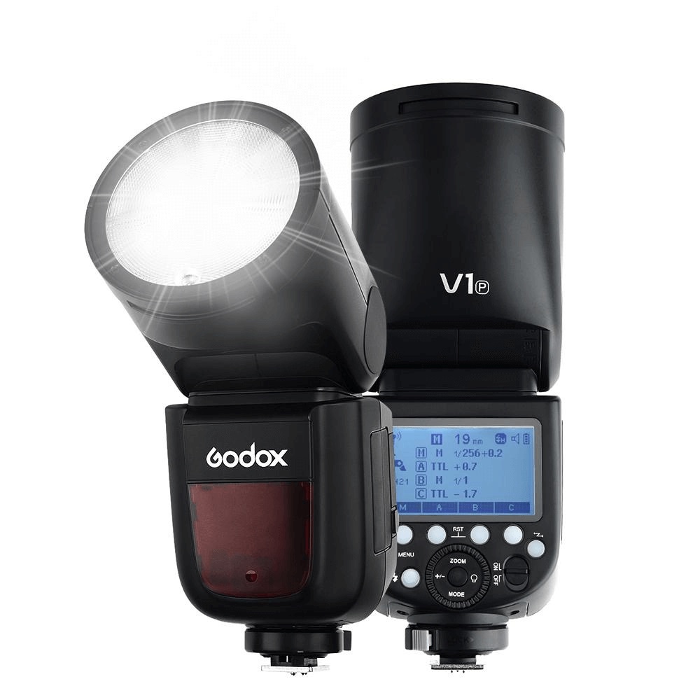 Flash Godox V1-P Cabeça Redonda TTL Master SpeedL