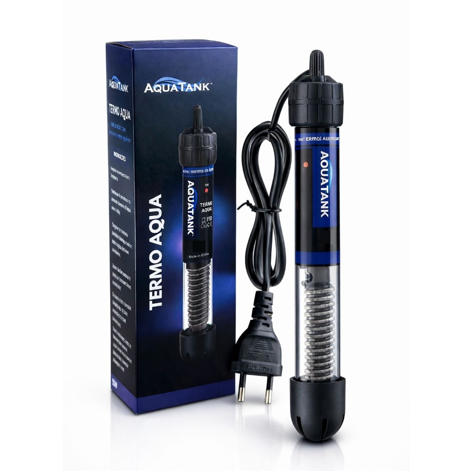 Aquecedor Com Termostato Submersível Aquatank Ter
