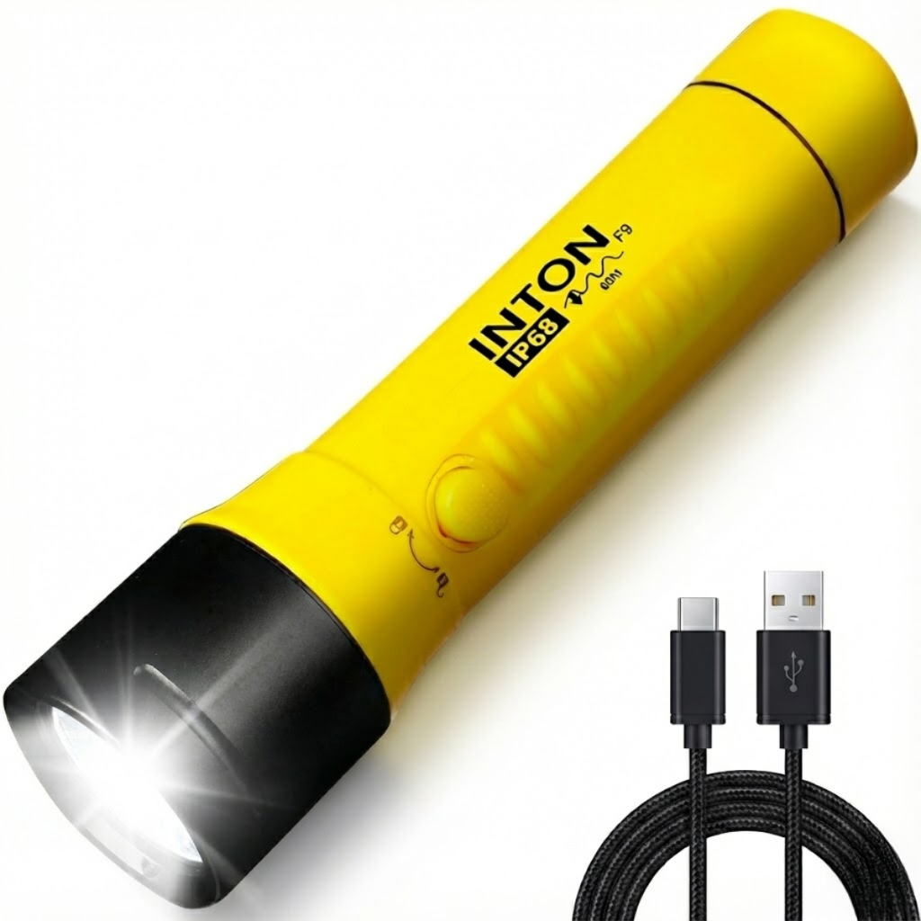 Holofote Mergulho Profissional Inton F9 3000lm 100