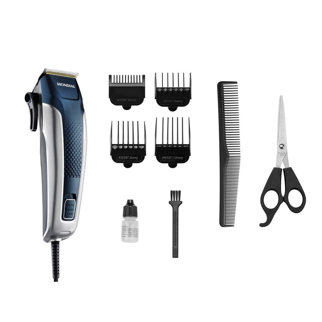 Máquina de Cortar Cabelo Mondial CR-09 M – 