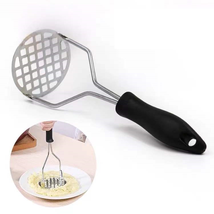 Amassador Batatas Legumes Feijão Aço Inox Cabo D