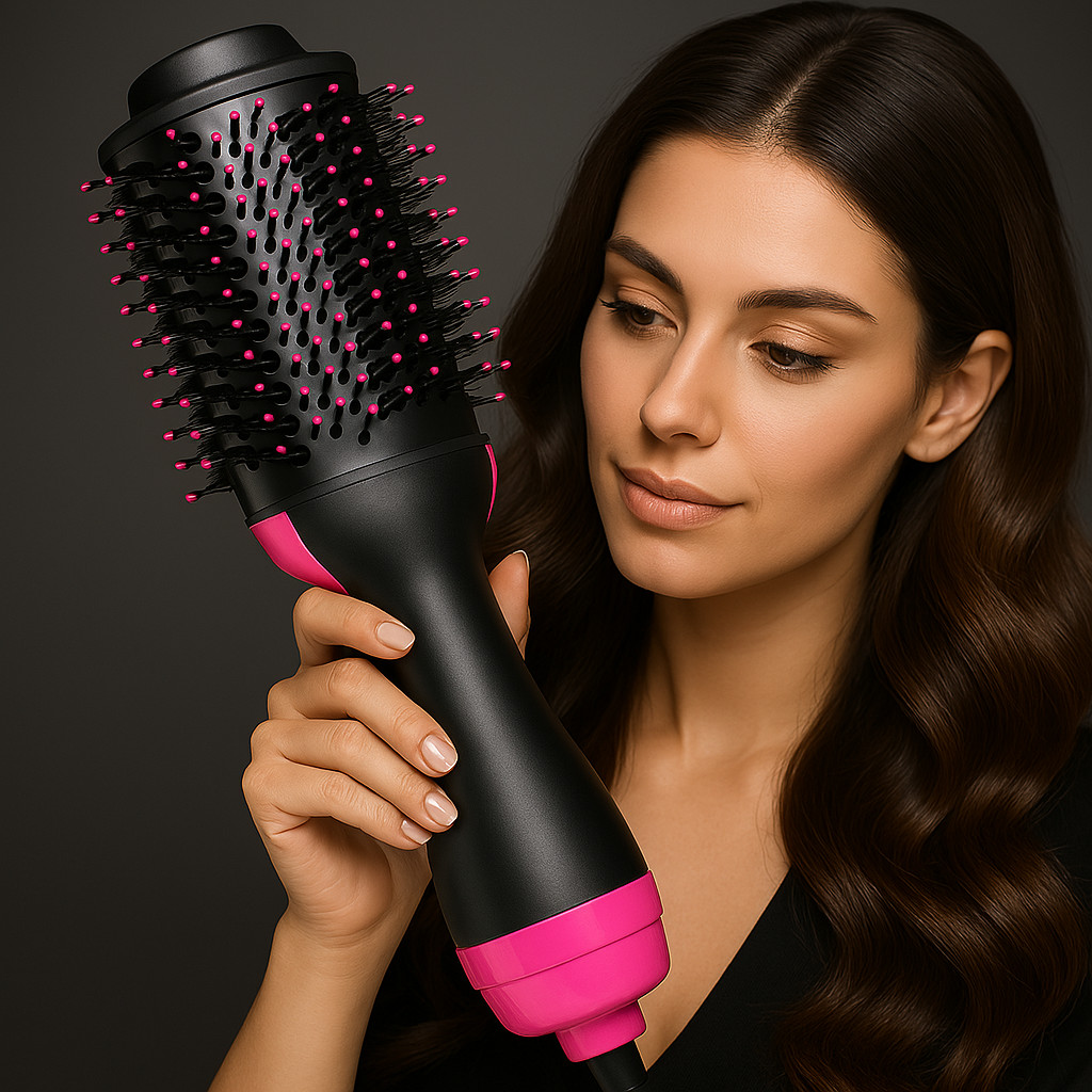 Escova Secadora Profissional Seca Alisa E Modela C