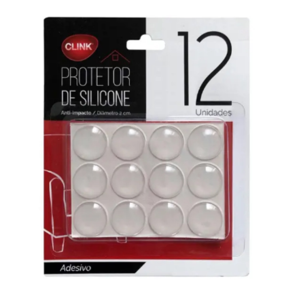 Protetor de Silicone Porta Vidro Parede Armarios A