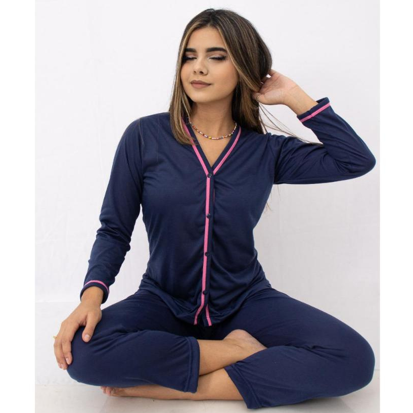 Pijamas Americano de Inverno/ Pijamas De Frio/ Pij