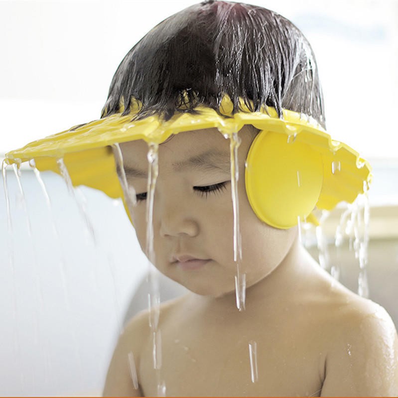 Chuveiro Infantil Baby Kids Banho Protetor De Orel