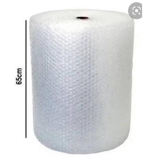 Plástico bolha 65cm X 100 m com 25 micras 65×