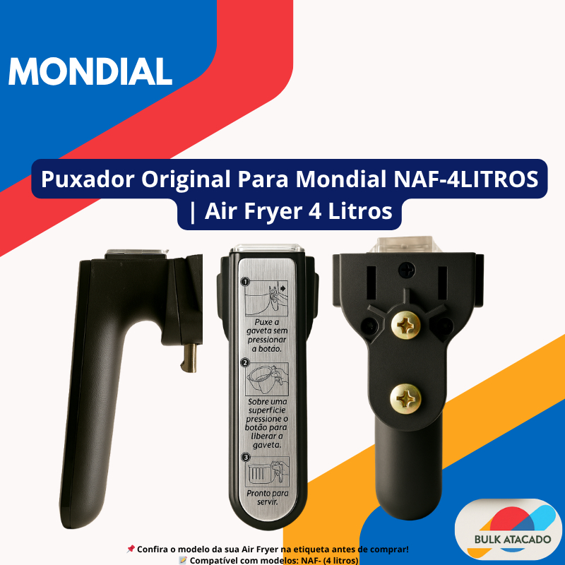Cabo Reforçado Original para Air Fryer Mondial NA