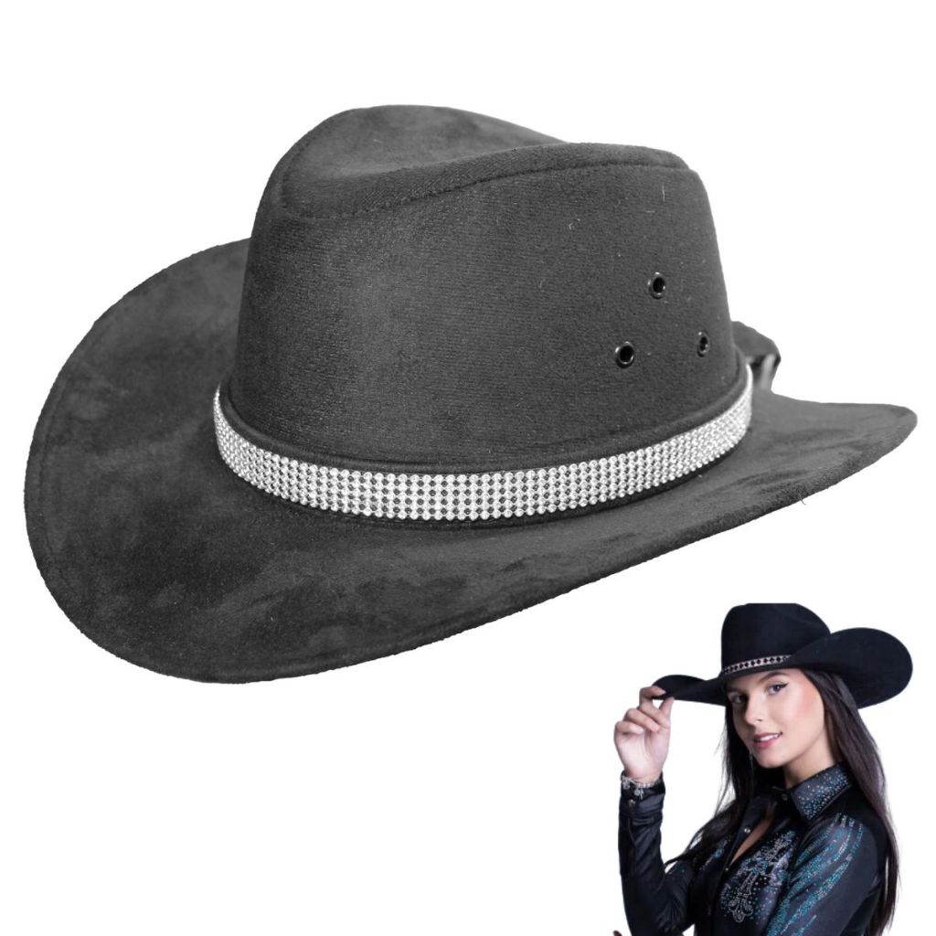 Chapéu Cowboy Australiano Sertanejo Rodeio Agro A