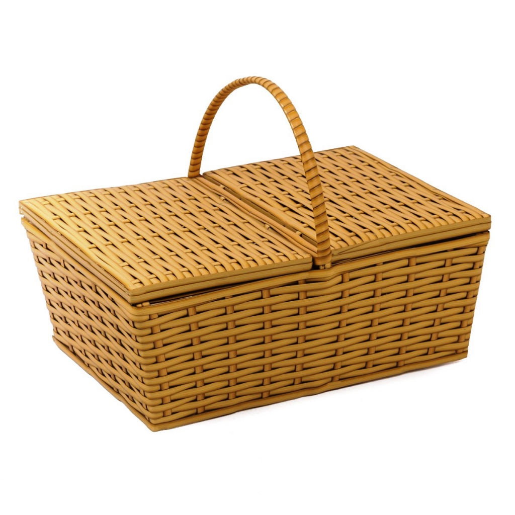 Cesta Piquenique De Fibra Sintética 47x31x19 Gran