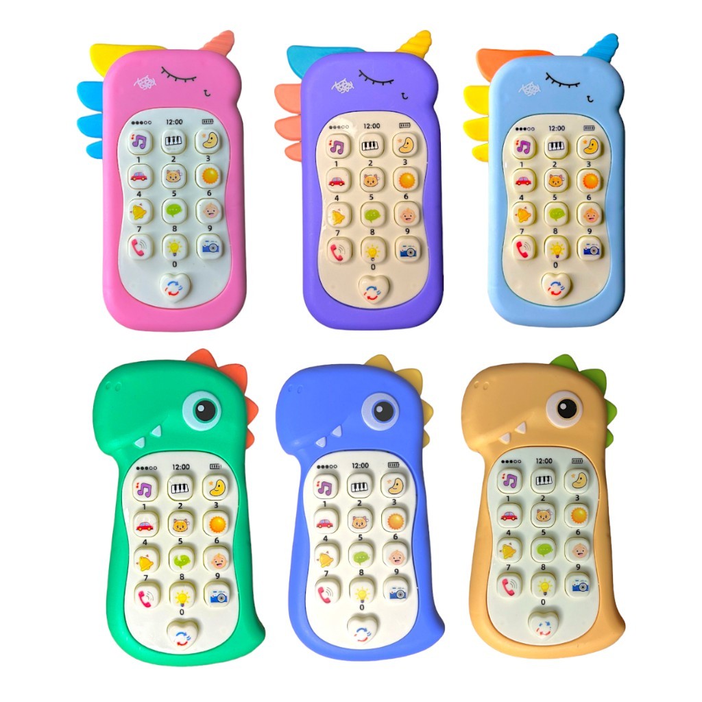 Telefone Infantil Musical Brinquedo Celular Morded