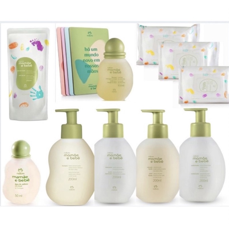 Mamãe e bebê monte seu kit- escolha o seu produt