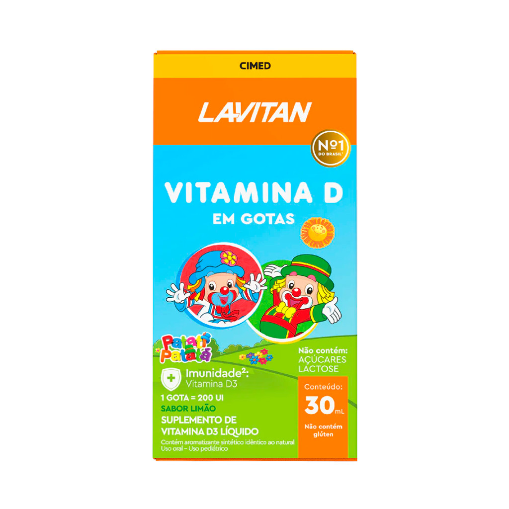 Vitamina D3 Infantil Lavitan Patati Patata Gotas 3