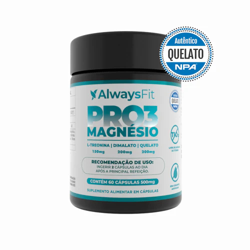 Pro3Magnésio – L-Treonina, Quelato e Dimala