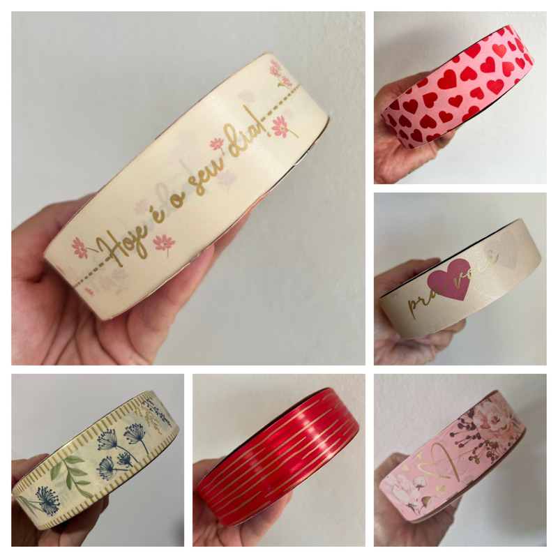 Fita Plástica Estampada/Decorada Maxi Albano 32mm
