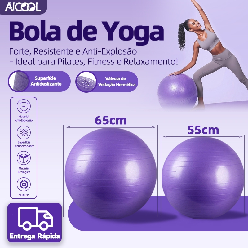 AICOOL Bola de ioga à prova de explosão/bola de 