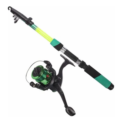 Vara De Pesca 12-20lbs Completa Com Molinete Linha