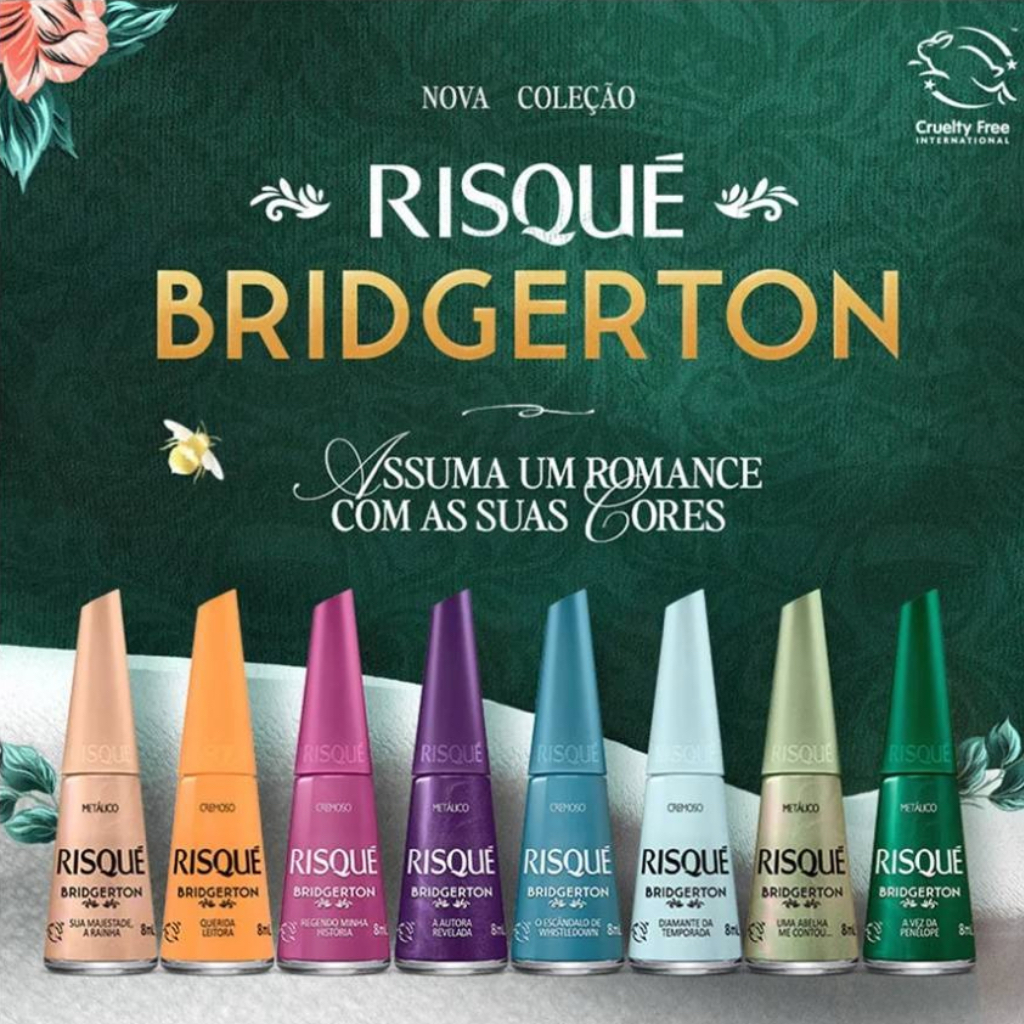 Nova Coleção de Esmaltes Para Unha Risque Bridge