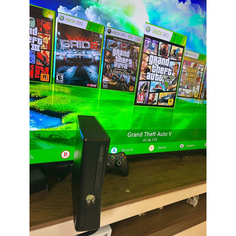 Xbox 360 Jtag / RGH + 200 Jogos + Controle + Garan