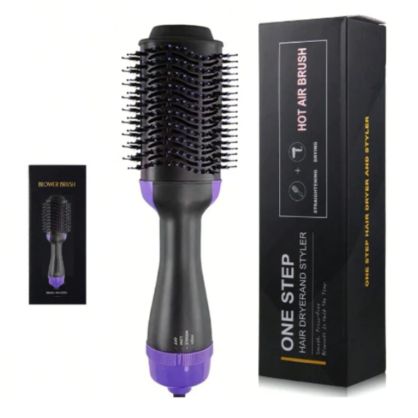 Escova Modelagem Alisadora Secadora Cabelo Chapinh
