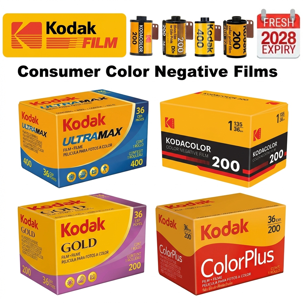 Pelicula Kodak 35mm Com Estampa Colorida Ultramax 
