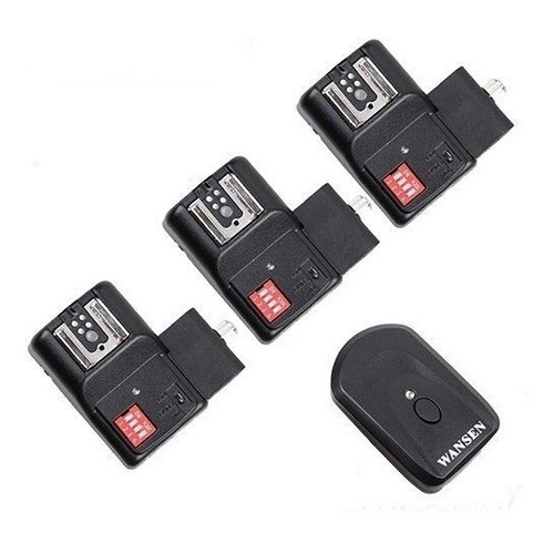 Rádio Flash Pt-16NE Transmissor e 3 Receptor com1