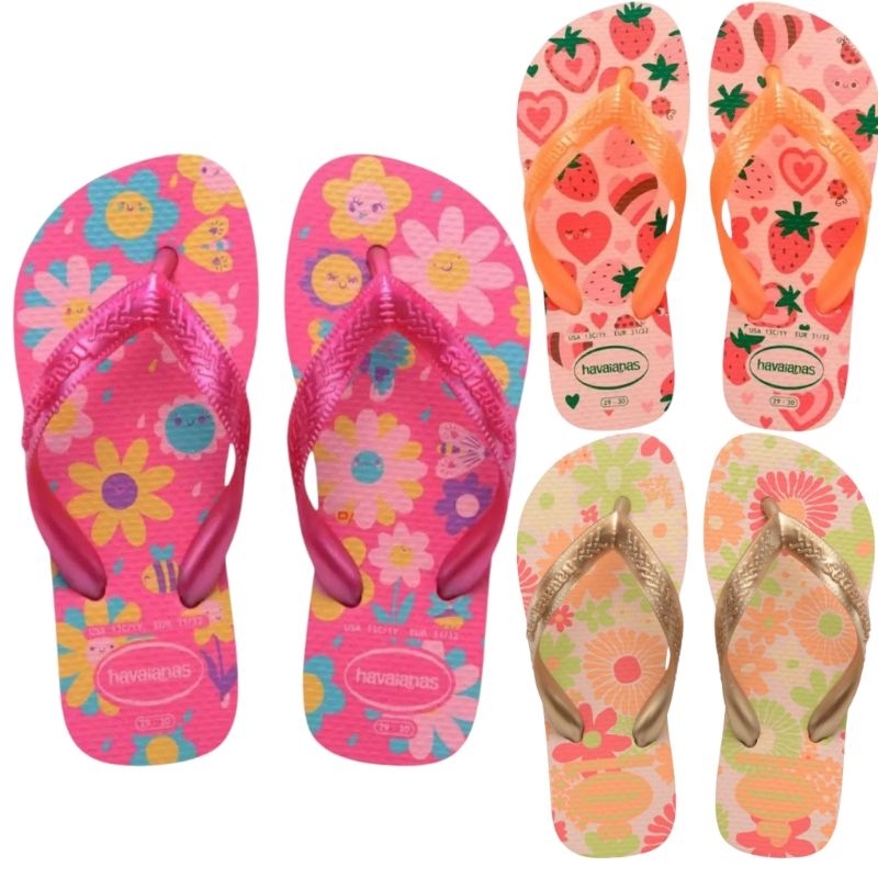 Havaianas Kids Flores – Sandália Infantil F