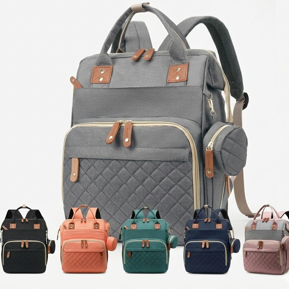 Mochila Bolsa Maternidade Mamãe Bebê Impermeáve