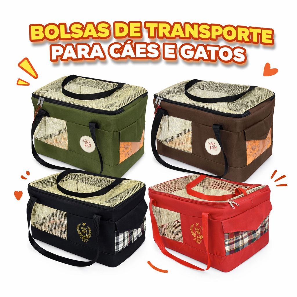 Bolsa Transporte Aéreo Pet Para todas as Linhas A